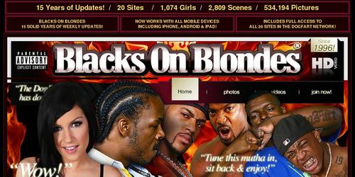 blacks on blondes