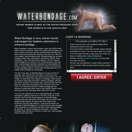 Water Fetish Porn - Free water bondage porn
